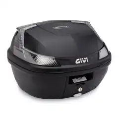 Givi Monolock Toppboks 37L sort/sølv