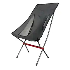 4Bikers Campingstol Mood H&oslash;y er en lett og kompakt campingstol med h&oslash;y rygg som pakkes ned til kun 47 x 10 x 12 cm og veier ca. 1,35 kg &ndash; perfekt til motorsykkel, bil og b&aring;t. Med seteh&oslash;yde p&aring; 40 cm, romslig sete og maks belastning p&aring; 110 kg f&aring;r du veldig god sittekomfort uansett hvor du stopper.