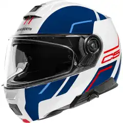 Schuberth C5 MC Hjelm &ndash; avansert touringhjelm med ECE 22.06-godkjenning, lavt st&oslash;yniv&aring;, Coolmax&reg;-interi&oslash;r, forbedret ventilasjon og integrerte Sena HD-h&oslash;yttalere for SC2 intercom.