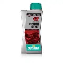 MOTOREX POWER SYNT 4T SAE 10/50 1-LITER