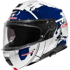 Schuberth C5 MC Hjelm &ndash; avansert touringhjelm med ECE 22.06-godkjenning, lavt st&oslash;yniv&aring;, Coolmax&reg;-interi&oslash;r, forbedret ventilasjon og integrerte Sena HD-h&oslash;yttalere for SC2 intercom.