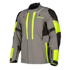 Klim Latitude MC Jakke Hi-Vis &ndash; vanntett og pustende GORE-TEX&reg; touringjakke med D3O&reg; beskyttelse, stretchpaneler og refleksdetaljer for maksimal komfort, synlighet og sikkerhet p&aring; lange eventyr.