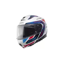 Schuberth C5 MC Hjelm &ndash; avansert touringhjelm med ECE 22.06-godkjenning, lavt st&oslash;yniv&aring;, Coolmax&reg;-interi&oslash;r, forbedret ventilasjon og integrerte Sena HD-h&oslash;yttalere for SC2 intercom.