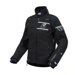 <p data-end="403" data-start="0"><strong data-end="79" data-start="0">Rukka Touring Motorsykkeljakke for Kvinner &ndash; Premium Komfort og Beskyttelse</strong><br data-end="82" data-start="79" />
Denne eksklusive touringjakken fra <strong data-end="126" data-is-only-node="" data-start="117">Rukka</strong> kombinerer <strong data-end="170" data-start="138">GORE-TEX&reg; Pro 3-lags laminat</strong> med <strong data-end="195" data-start="175">stretch-polyamid</strong> for total vanntetthet, vindtetthet og pusteevne &ndash; perfekt for allv&aelig;rsbruk. <strong data-end="298" data-start="271">Armacor&reg;-forsterkninger</strong> p&aring; skuldre og albuer gir ekstra slitestyrke, mens <strong data-end="374" data-start="349">Rukka D3O&reg;-beskyttere</strong> s&oslash;rger for topp sikkerhet. Jakken har <strong data-end="475" data-start="416">ventilasjonsglidel&aring;ser p&aring; sider, rygg, skuldre og ermer</strong>, <strong data-end="497" data-start="477">myk neoprenkrage</strong> med integrert GORE-TEX-stretchkrage, samt <strong data-end="563" data-start="540">borrel&aring;sjusteringer</strong> for optimal passform. En <strong data-end="627" data-start="589">avtakbar duninnerjakke (90 g fyll)</strong> gir ekstra varme og kan brukes separat. Med <strong data-end="695" data-start="675">vanntette lommer</strong>, <strong data-end="713" data-start="697">skrittstropp</strong> og <strong data-end="751" data-start="717">tilkoblingsglidel&aring;s for bukser</strong>, er dette en jakke som takler alt &ndash; fra daglig pendling til langtur i all slags v&aelig;r.</p>
