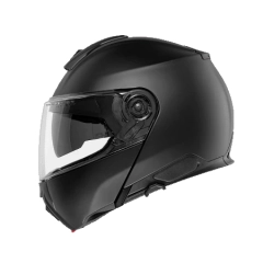 Schuberth C5 ANC Sort Matt MC Hjelm Flip-Up Modul Åpningshjelm