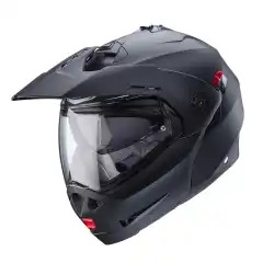 <strong data-end="131" data-start="111">Caberg Tourmax X</strong> er en flip-up adventure MC-hjelm for enduro og maxi enduro, med P/J-godkjenning og ECE 22.06-sertifisering. Utstyrt med integrert solvisir, Pinlock antidugg, effektiv ventilasjon og klargj&oslash;ring for intercom &ndash; produsert i Italia for maksimal komfort og allsidighet.