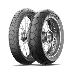 <strong>Michelin Anakee Adventure 2</strong> gir forbedret v&aring;tgrep, lang levetid og komfortabel kj&oslash;ring p&aring; asfalt og grus. Perfekt for adventure motorsykler.