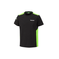 <strong data-end="34" data-is-only-node="" data-start="0">Kawasaki Sports 2026 T-skjorte</strong> i sort/gr&oslash;nn kombinerer komfort og sporty design. Lett og pustende kvalitet med stilige detaljer og ikoniske Kawasaki-logoer &ndash; perfekt til b&aring;de hverdag og aktivitet.