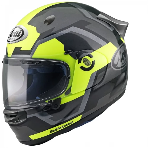 Arai Quantic Face Flour Yellow MC Hjelm