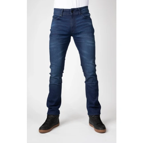 Bull-it Icon II Blå Straight Kort MC Jeans