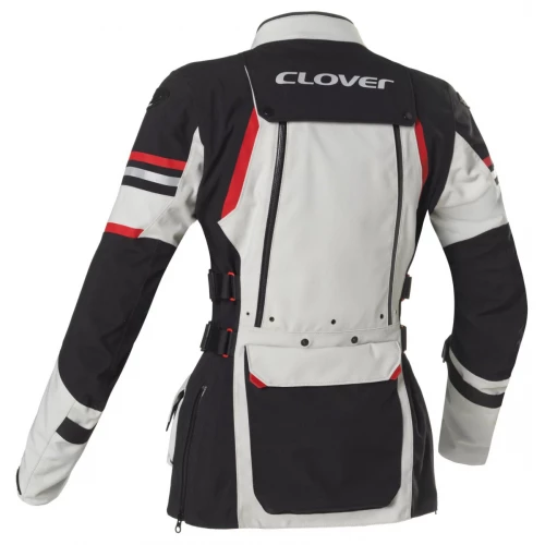 Clover Laminator-2 WP MC Jakke Dame Sort/Grå
