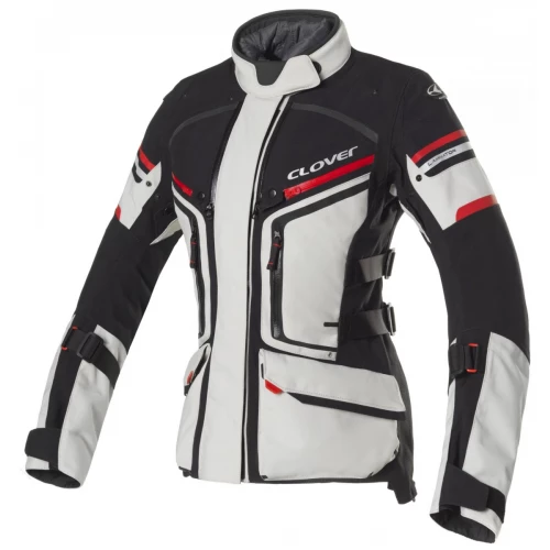 Clover Laminator-2 WP MC Jakke Dame Sort/Grå