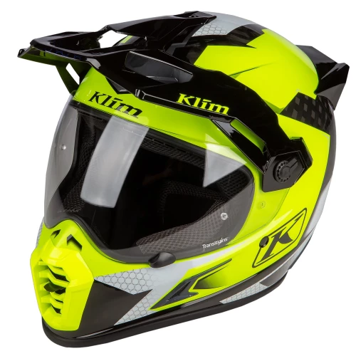 Klim Krios Pro Charger Hi-Vis, Adventure Enduro MC hjelm