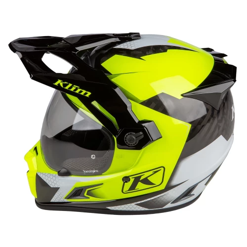 Klim Krios Pro Charger Hi-Vis, Adventure Enduro MC hjelm