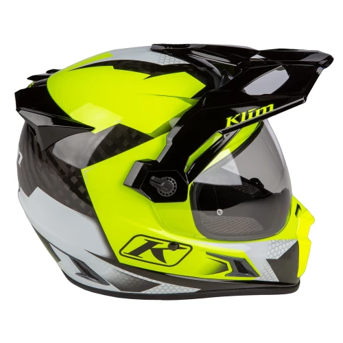 Klim Krios Pro Charger Hi-Vis, Adventure Enduro MC hjelm