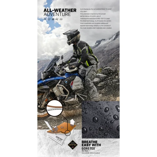 Klim Badlands Pro MC Jakke Hi-Vis