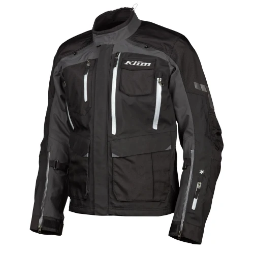 Klim Carlsbad Jakke Stealth Sort, D3O
