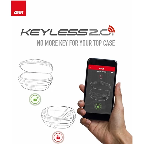 Keyless 2.0 Mobilen Ã¥pner toppboksen