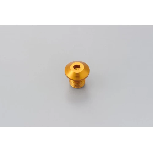 MIRROR THREAD PLUG BOLT - RIGHT - M10 x P1,25 - GOLD