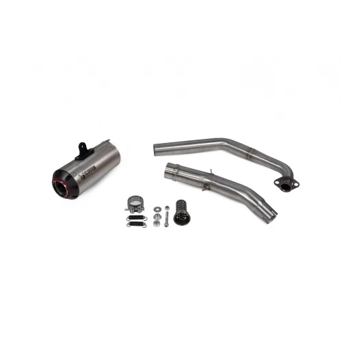 Scorpion Red Power.Eksosanlegg Rustfritt.MT125