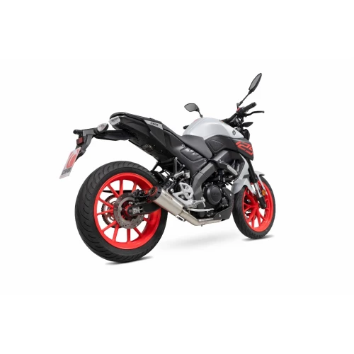 Scorpion Red Power.Eksosanlegg Rustfritt.MT125