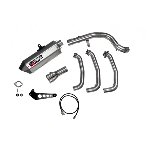 Scorpion Serket Parallel. Potte i rustfritt stÃ¥l Komplett anlegg