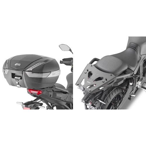 Givi bagasjebrett Monokey i sort anodisert Aluminium