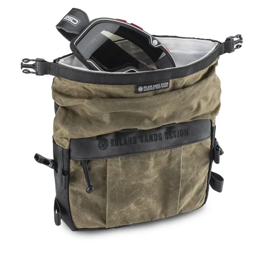 Kriega Bar Bag Roam RSD Roland Sands Sort-Brun