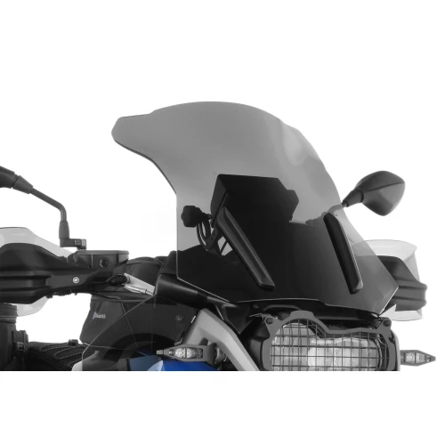 Wunderlich windshield »MARATHON« with windshield reinforcement - left and right - smoked grey
