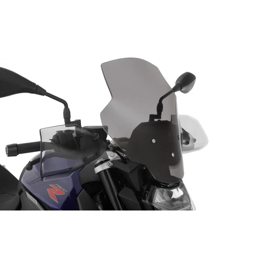 Wunderlich »MARATHON« windshield - smoked grey