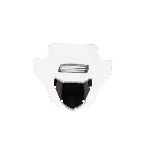 Wunderlich »MARATHON AIRVENTED« touring windshield - clear