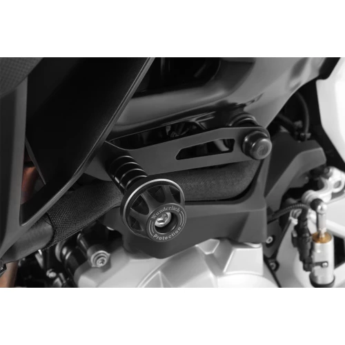 Wunderlich DOUBLESHOCK frame crash pad - black1