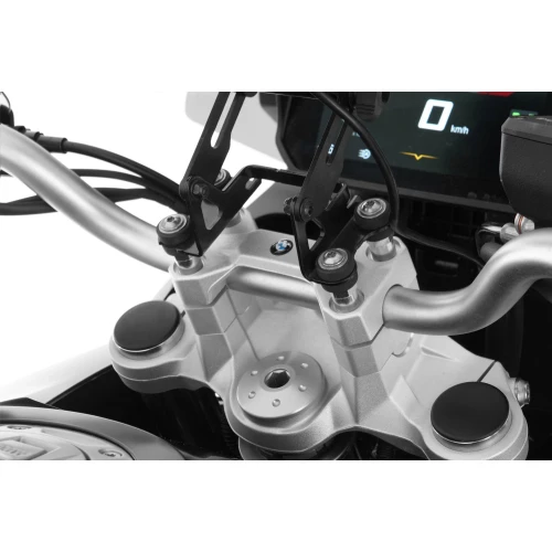 Wunderlich ERGO handlebar riser for models with BMW sat nav