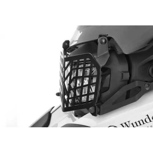 Wunderlich foldable headlight protection grille - Without screen reinforcement bracket - black