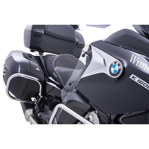 Wunderlich leg protectors »VARIO« - smoked grey K1600GT