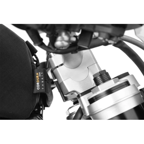 Wunderlich Handlebar risers »SPORTERGO« - 20mm - silver