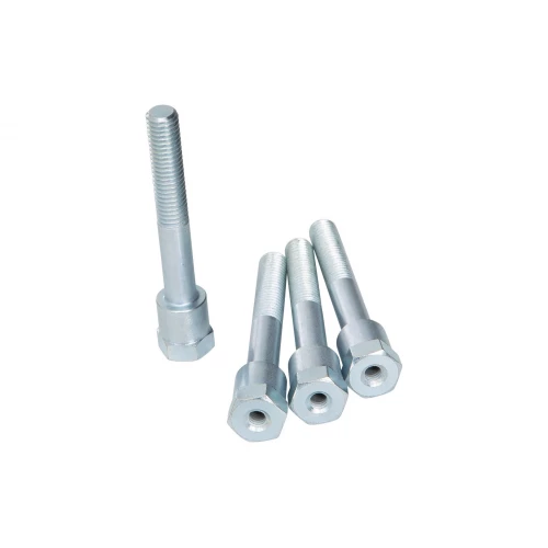 Wunderlich special screws for handlebar riser with sat nav - silver