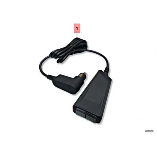 Dual USB charger with cable  600 mm