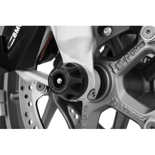 Wunderlich “DOUBLESHOCK” axle protection pads - front - black