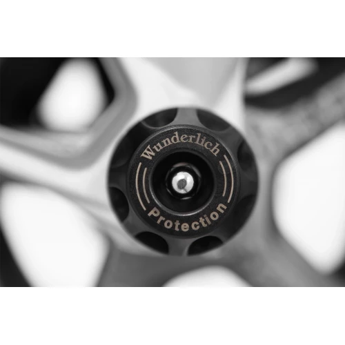 Wunderlich “DOUBLESHOCK” axle protection pads - front - black