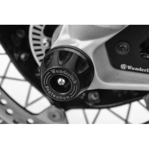 Wunderlich “DOUBLESHOCK” axle protection pads - front - black