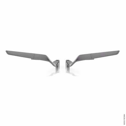 Stealth Naked mirror Titanium