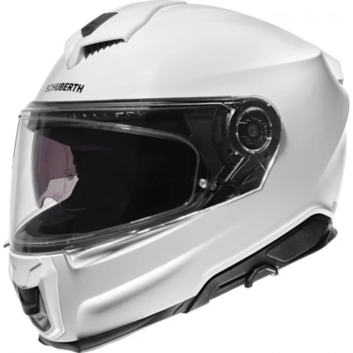 Schuberth S3 Hvit Blank MC Hjelm