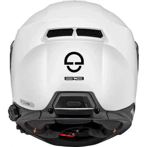 Schuberth S3 Hvit Blank MC Hjelm