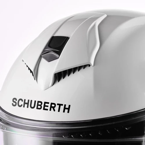 Schuberth S3 Hvit Blank MC Hjelm