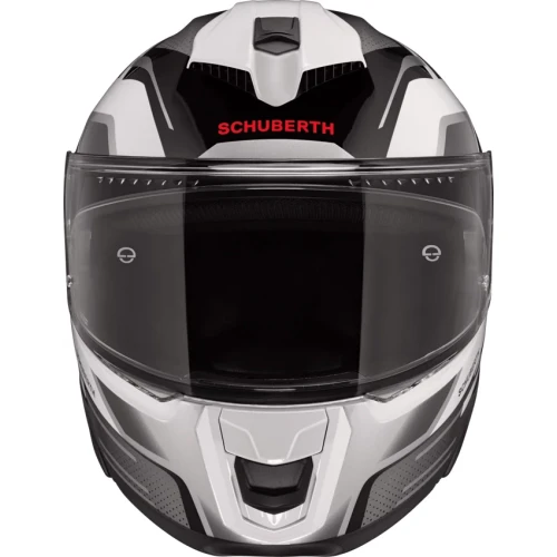 Schuberth S3 Storm Sølv/Sort/Hvit MC Hjelm