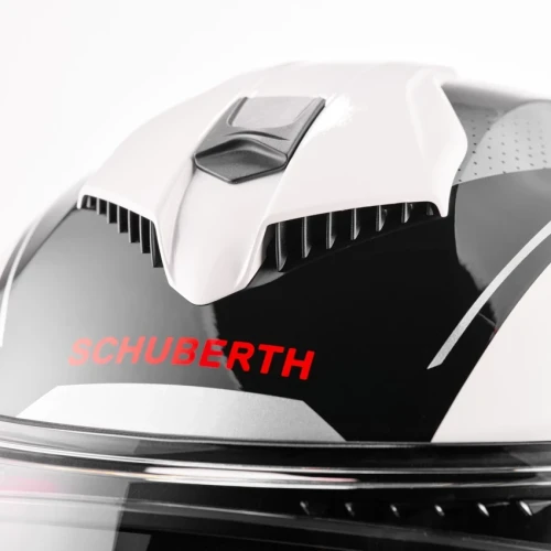 Schuberth S3 Storm Sølv/Sort/Hvit MC Hjelm