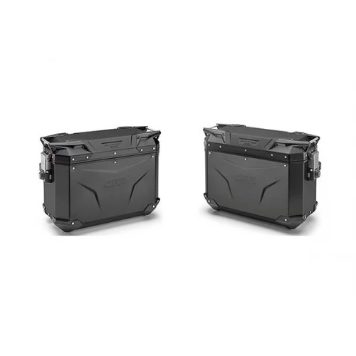 Trekker Outback EVO SORTE sidevesker 37 liter høyre og venstre.