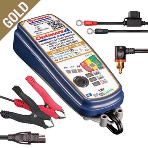 Optimate 4 Quad Premium Batterilader 12V 1A