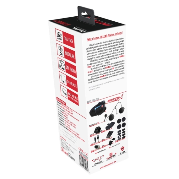 Uclear Motion Infinity Dual Set, Mesh Intercom